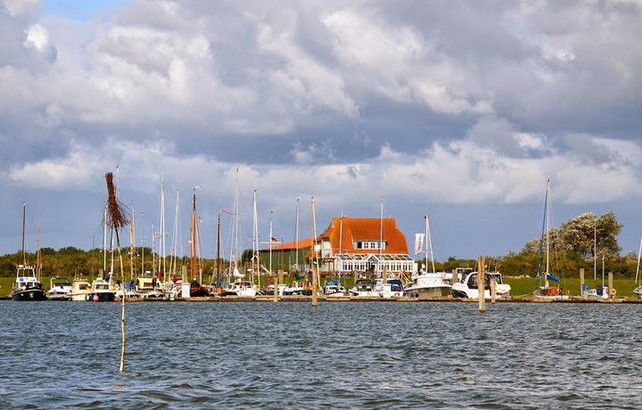 Kajute am Hafen Langeoog